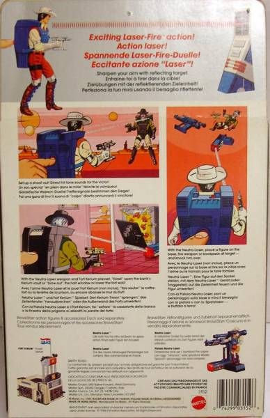 Complete Bravestarr® Deluxe Figure Sets Laser-Fire Bravestarr SKU 360791    - Largest selection & best prices on new used and  vintage Transformers® figures and toys