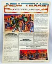 BraveStarr - New Texas Daily News Journal Poster - Mattel 1986