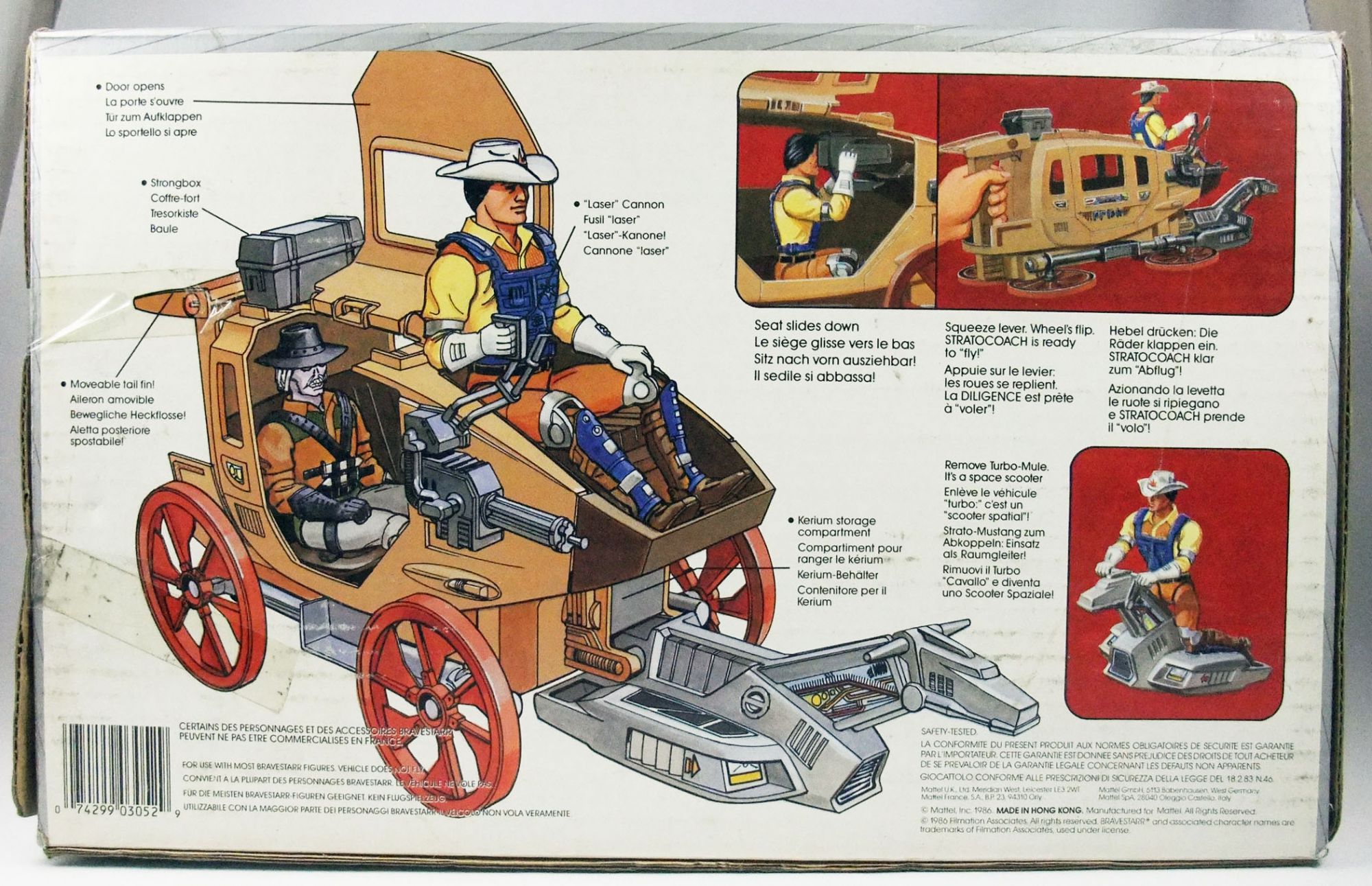 BraveStarr - Stratocoach - Mattel