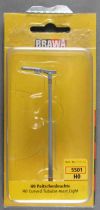 Brawa 5501 Ho Tubular Mast Light Modern Platform Mint in Box