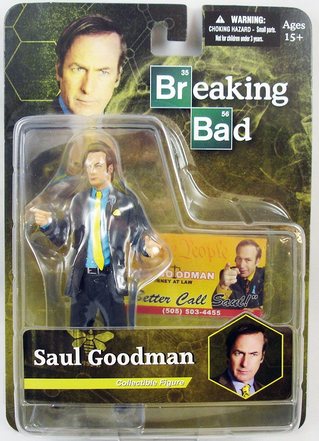 Breaking Bad Saul Goodman 6 Inch Figure by Mezco Toys 