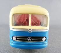 Brekina Ho 1/87 Autocar Mercedes Benz 0 321 Athis-Cars Bleu & Crème