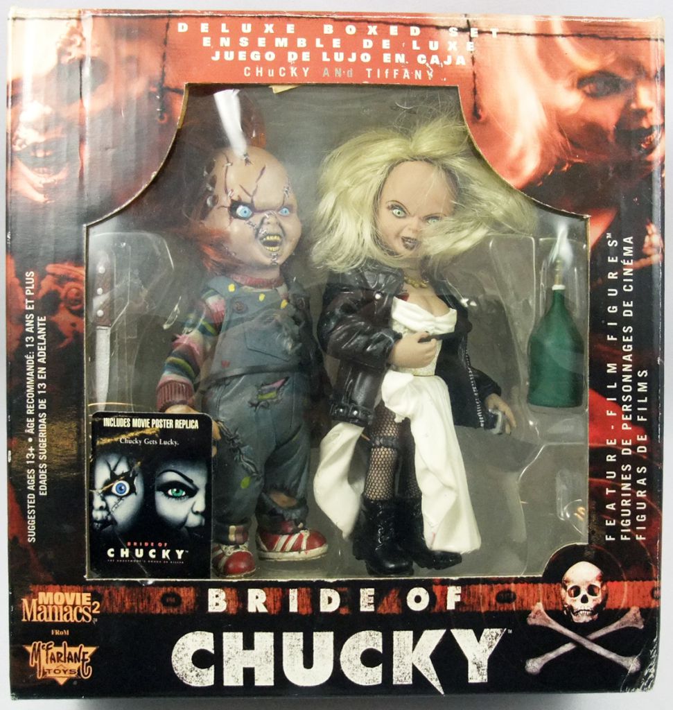 chucky and tiffany action figures