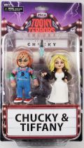 Bride of Chucky - NECA - Figurines Toony Torrors Chucky & Tiffany