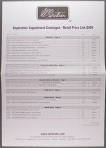 Britain (William) - Catalogue 2009 Collection + Fall Supplement + Retail Price List A4