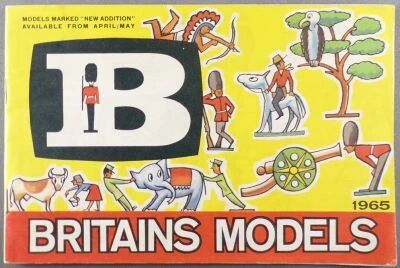 Britains - 1965 Colour Catalog Swoppets Herald Eyes Right Zoo Farm Riding Floral
