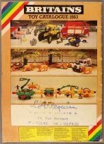 Britains - 1983 Color Catalogue 24 pages 15 x 10,5 cm