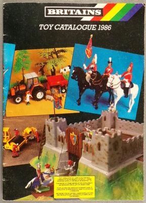 Britains - 1986 Color Catalogue 24 pages 15 x 10,5 cm