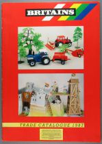 Britains - 1987 Retailer Catalog 24 Color pages A4 & Order Form