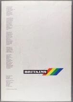 Britains - Catalogue Professionnel 1989 30 Pages Couleur A4