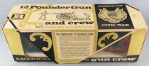 Britains - Confederate - Gun Team and Gun (Ref 4435) (Mint in box)