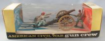 Britains - Confederate - Gun Team and Gun (Ref 4435) (Mint in box)