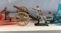 Britains - Confederate - Gun Team and Gun (Ref 4435) (Mint in box)