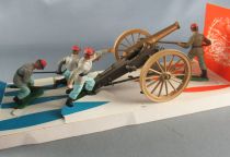 Britains - Confederate - Gun Team and Gun (Ref 4435) (Mint in box)