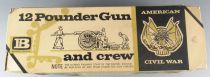 Britains - Confederate - Gun Team and Gun (Ref 4435) (Mint in box)