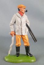 Britains - The Farm - Gamekeeper Rifle Stick Pipe Grey & Yellow ref 2050