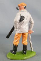 Britains - The Farm - Gamekeeper Rifle Stick Pipe Grey & Yellow ref 2050