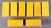 Britains - The Farm - Implement Vehicle Loads 8 x Hay Bale (ref 1742)