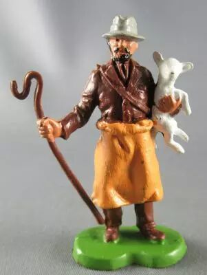 Britains - The Farm - Shepherd with sheep ref 2045