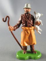 Britains - The Farm - Shepherd with sheep ref 2045