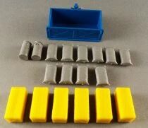 Britains 9545 - Agricole - Mat&eacute;riel Container &agrave; Porte Basculante & Chargement pour Tracteur Neuf en Boite