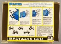 Britains 9545 - Agricole - Mat&eacute;riel Container &agrave; Porte Basculante & Chargement pour Tracteur Neuf en Boite