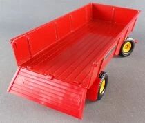Britains 9567 - Agricole - Mat&eacute;riel Remorque 4 Roues Massey Fergusson Neuve en Boite