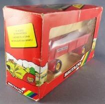Britains 9567 - Agricole - Mat&eacute;riel Remorque 4 Roues Massey Fergusson Neuve en Boite
