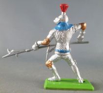 Britains Deetail - Middle-Ages - Knight Footed 2sd series attacking with Halberd