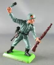 Britains Deetail - WW2 - Allemand - 1&egrave;re s&eacute;rie Fusil & Grenade Etat Neuf