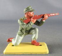 Britains Deetail - WW2 - Allemand - Afrika Corps - Tireur fusil à genoux Etat Neuf