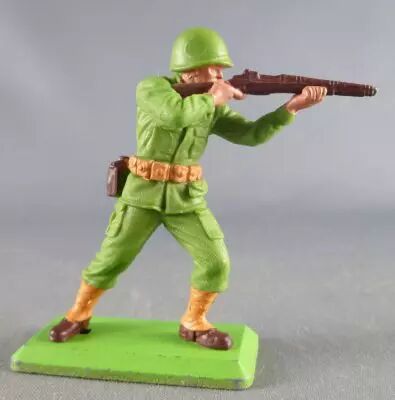 Britains Deetail - WW2 - Am�ricain - Tireur Fusil Debout 