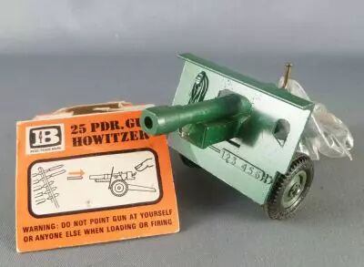 Britains Deetail - WW2 - Anglais - Canon 25 PDR Gun Howitzer Etat Neuf (r�f 9704) 2