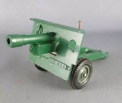 Britains Deetail - WW2 - Anglais - Canon 25 PDR Gun Howitzer sans Obus (r�f 9704)