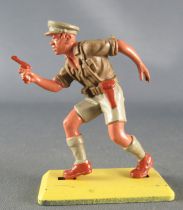 Britains Deetail - WW2 - Anglais 8ème Armée - Officier avec colt Etat Neuf