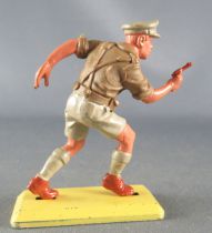 Britains Deetail - WW2 - Anglais 8ème Armée - Officier avec colt Etat Neuf