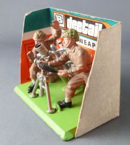 Britains Deetail - WW2 - English - Mortar & Crew Mint in Box (Ref 7338)