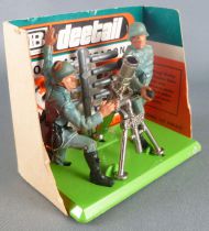 Britains Deetail - WW2 - German - 1st series Mortar and Crew ref 7333 Mint on Card