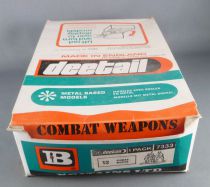 Britains Deetail - WW2 - German - Empty Counter Box for 12 Mortar and Crew ref 7333 on Display Card