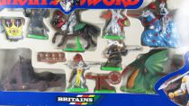 Britains Deetail 7790 - Moyen-Age - Coffret Knight of the Sword Cavaliers Piétons Dragon Catapulte NB