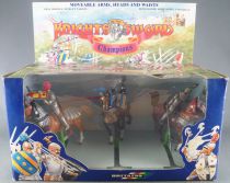 Britains Deetail 7803 - Middle-Ages - Knight of the Sword 3 Mounted Champion MIB