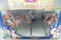 Britains Deetail 7803 - Moyen-Age - Coffret Knight of the Sword 3 Cavaliers Champion NB