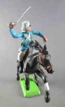 Britains Deetail French Foreign Legion Mounted looking left charging sabre black horse