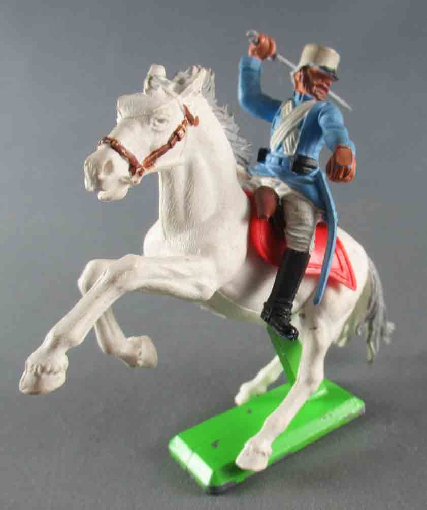 Britains Deetail French Foreign Legion Mounted looking left charging ...