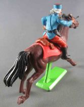Britains Deetail French Foreign Legion Mounted Officer with pistol brown galloping horse