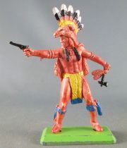 Britains Deetail Indian Footed with Axe & Pistol