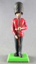 Britains Deetail Regimental Soldier Guard standing rifle in front of him