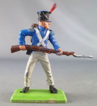 Britains Deetail Waterloo Francais infanterie de ligne chargeant avec bayonnette