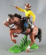 Britains Dsg Argentina Cowboy Mounted 2 Pistols Tex Willer & Dynamite Brown Horse