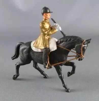Figurine Britains – Musique De La Garde, Cavalier Clarinette, Eyes Right, Occasion
